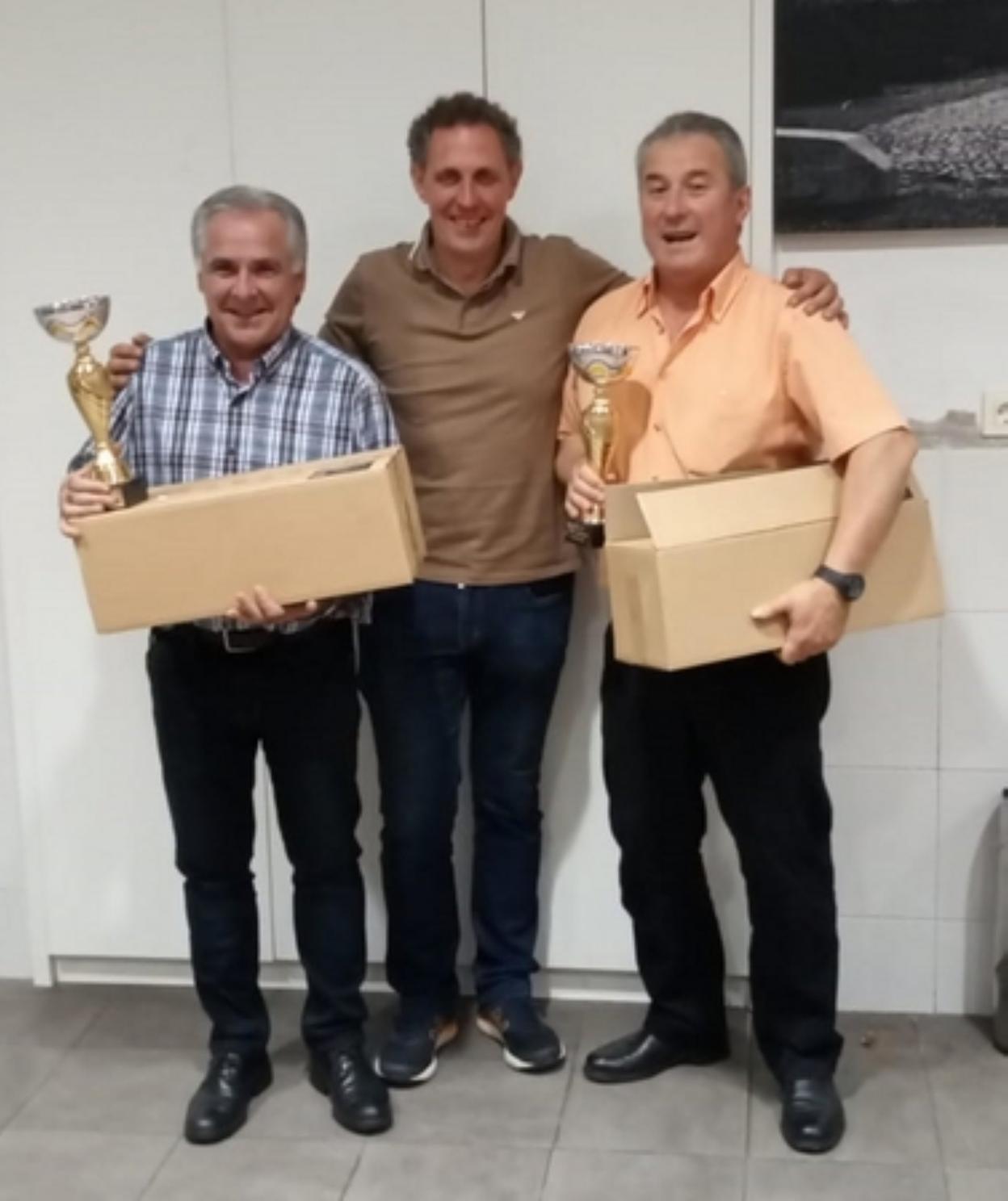 Los toritos de Ruso hicieron las delicias de los que se acercaron a Idotorbe la tarde del sábado. 