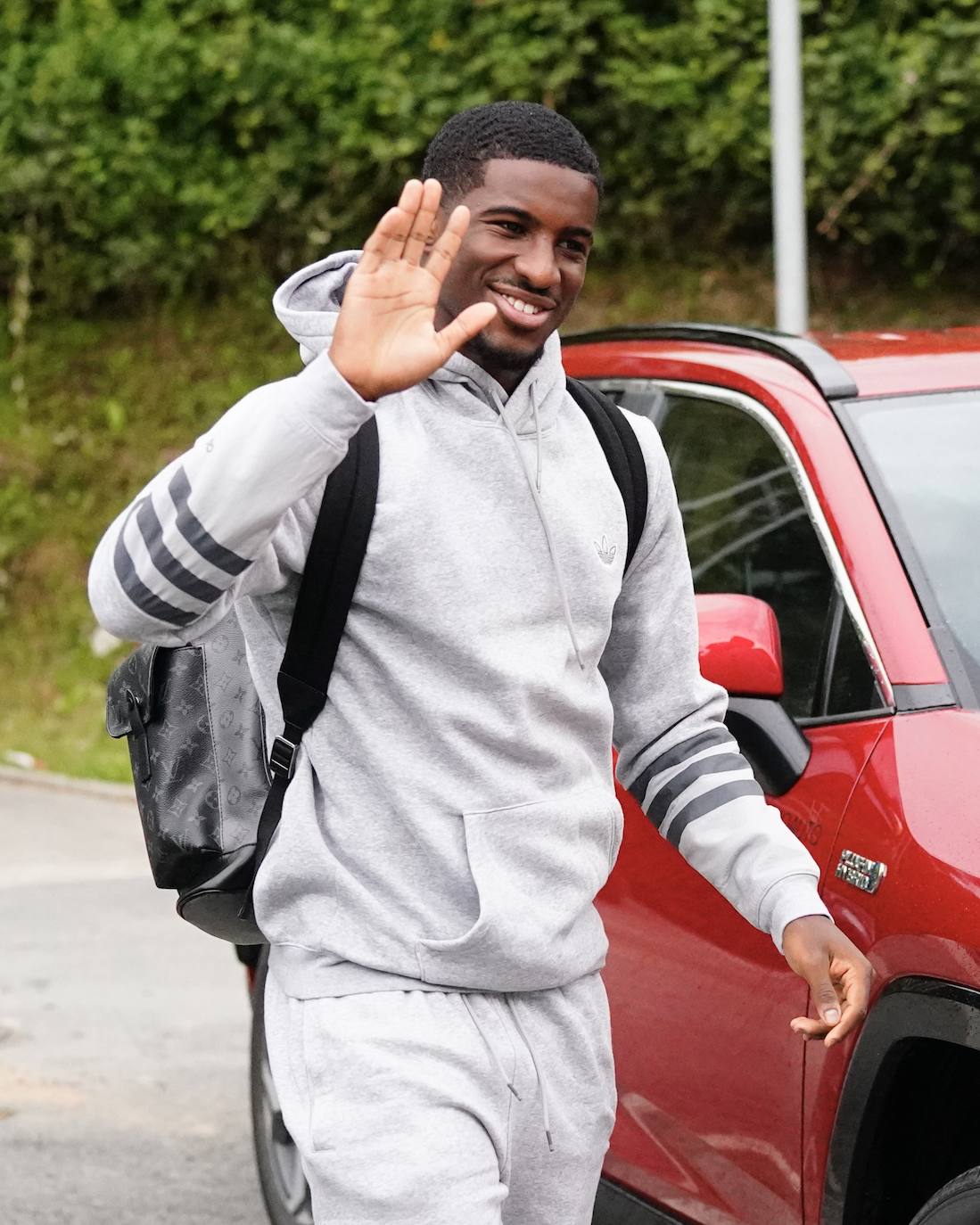 Fotos: Mohamed-Ali Cho conoce a sus nuevos compañeros