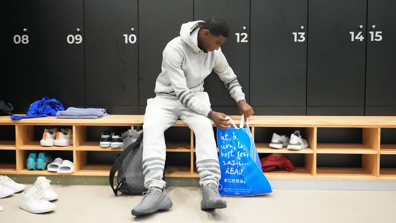 Fotos: Mohamed-Ali Cho conoce a sus nuevos compañeros