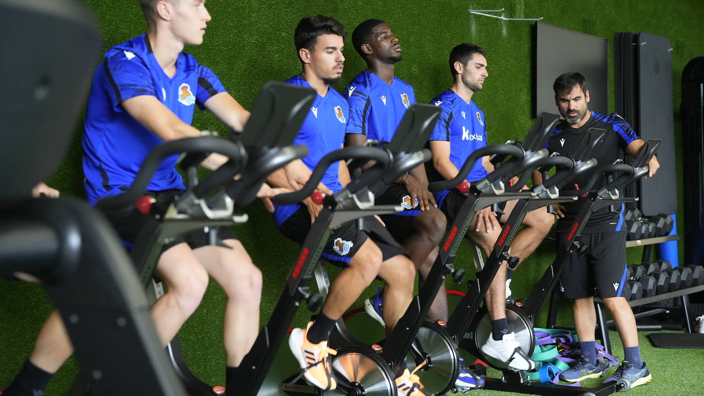 Fotos: Mohamed-Ali Cho conoce a sus nuevos compañeros