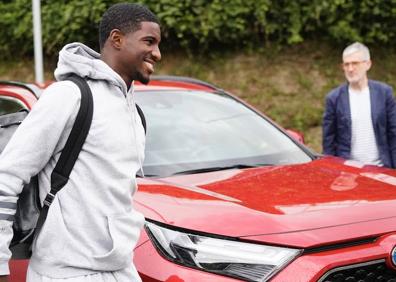 Imagen secundaria 1 - Real Sociedad: Mohamed-Ali Cho será presentado el viernes en Anoeta