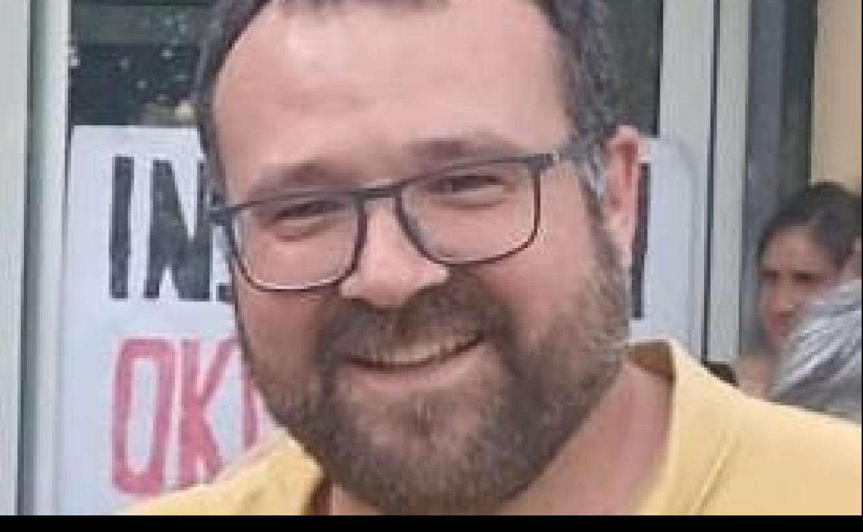 El miembro de LAB detenido Eñaut Aramendi.