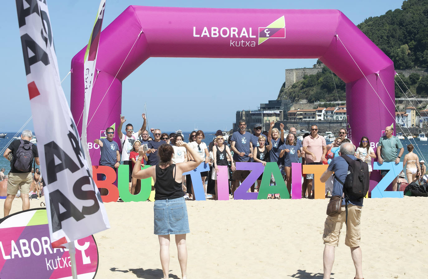 Fotos: Gipuzkoa se moja por la esclerosis múltiple