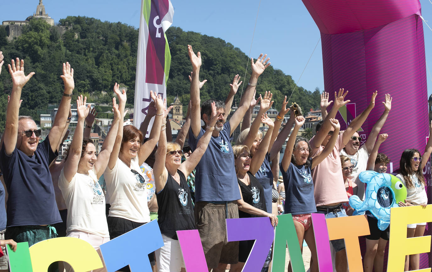 Fotos: Gipuzkoa se moja por la esclerosis múltiple