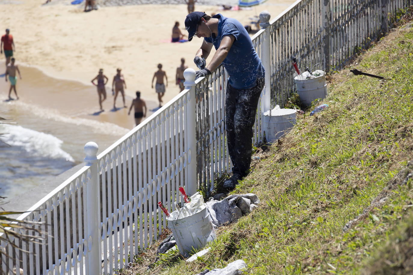 Fotos: Euskadi se adentra en la segunda ola de calor del verano