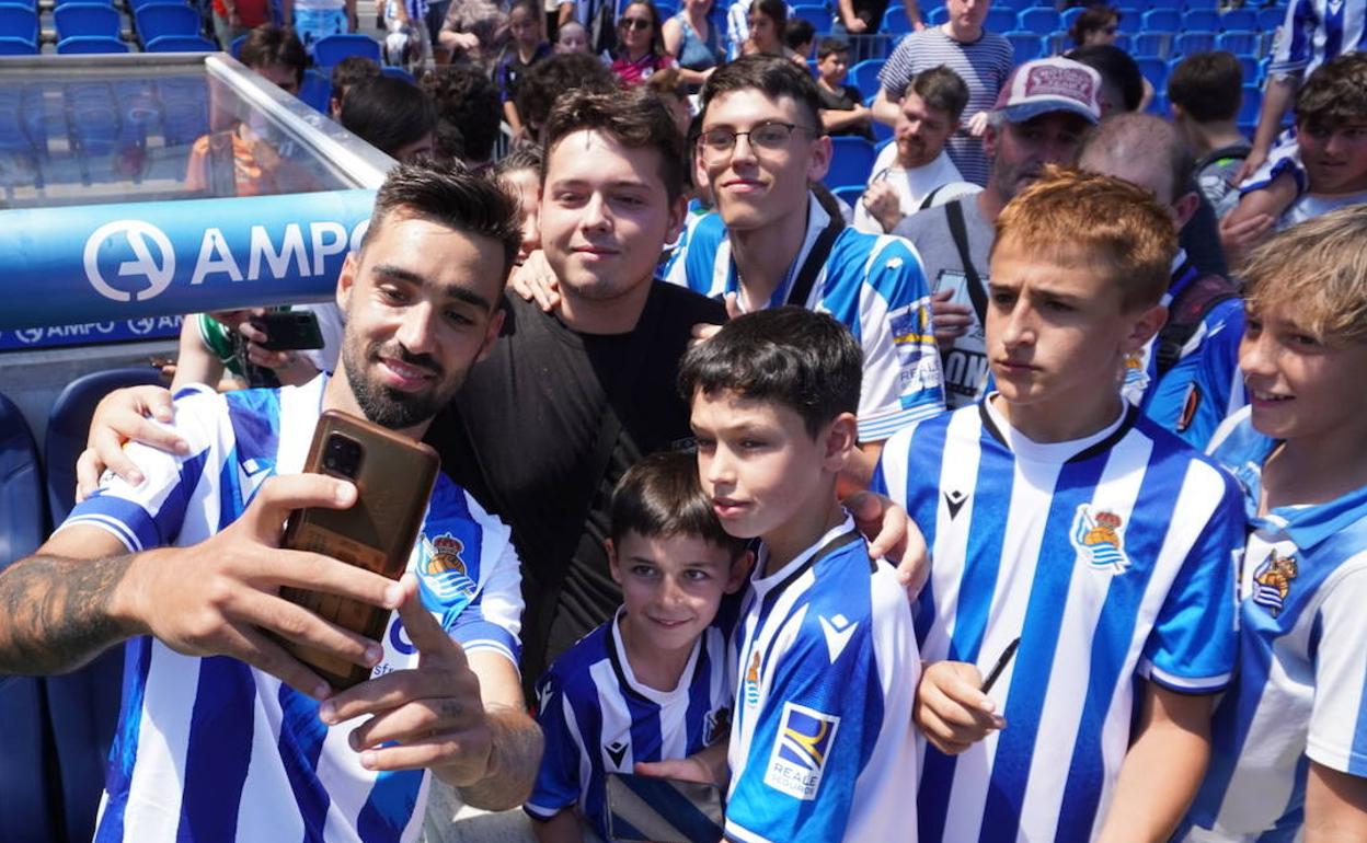 Brais Méndez: «Desde que me enteré del interés de la Real no lo dudé»