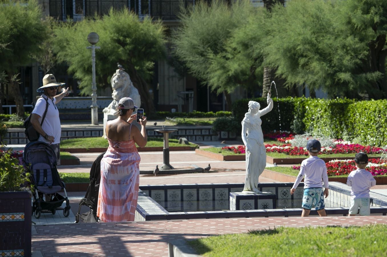 Fotos: Gipuzkoa se abrasa a más de 35ºC