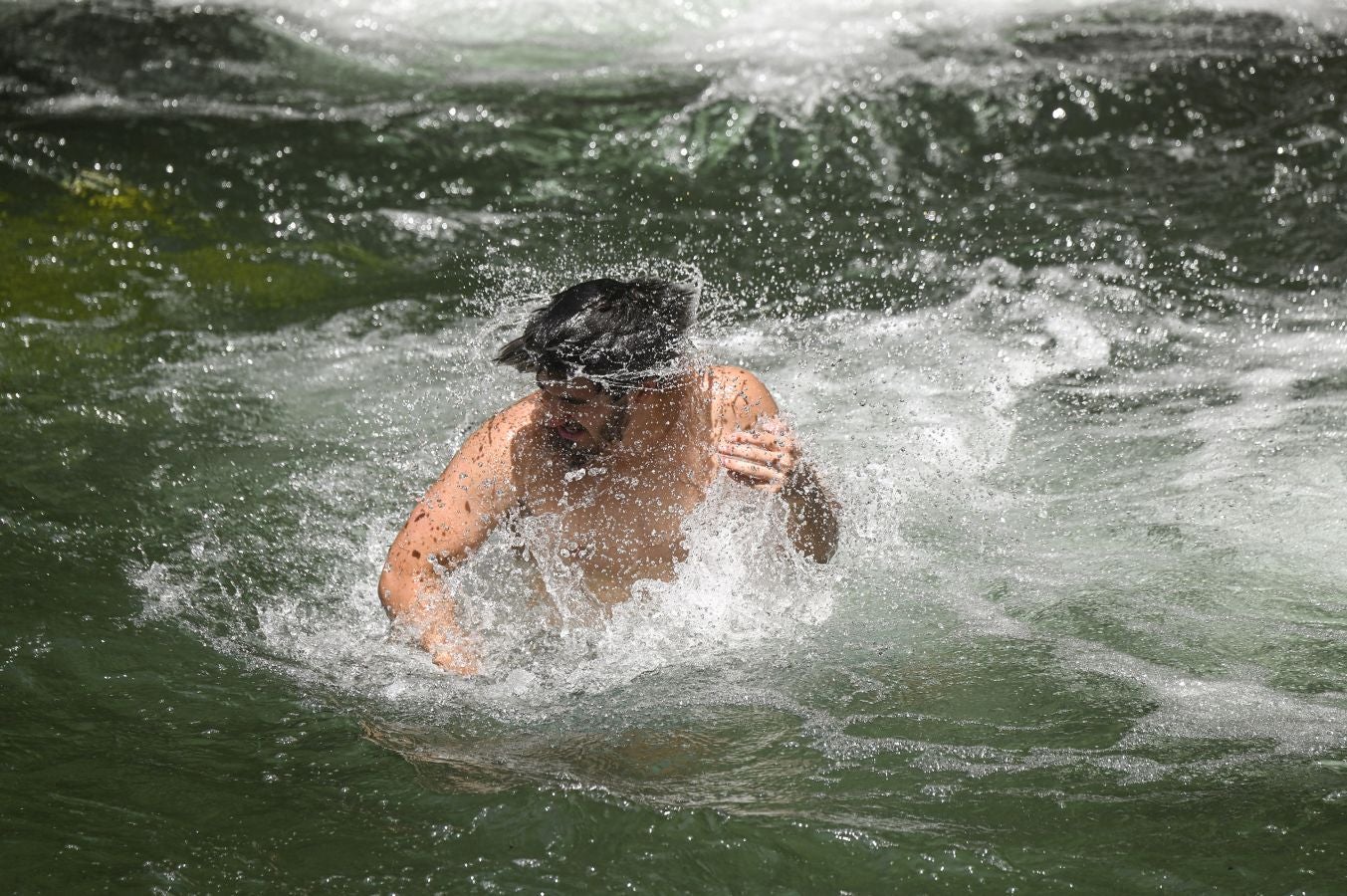 Fotos: Gipuzkoa se abrasa a más de 35ºC
