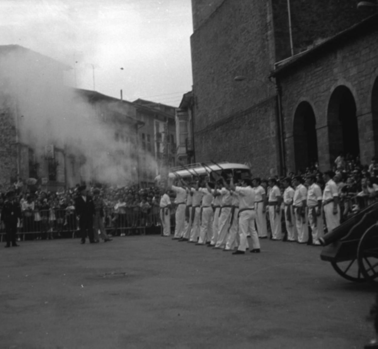 Un momento de la representación. 