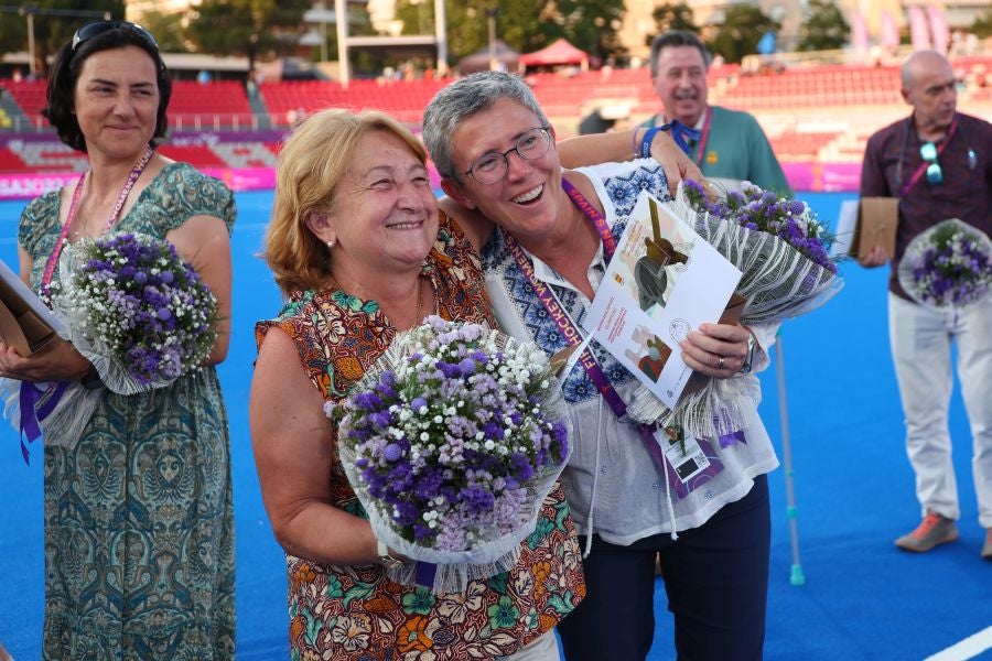 Fotos: El homenaje a las &#039;chicas de oro&#039;, en imágenes