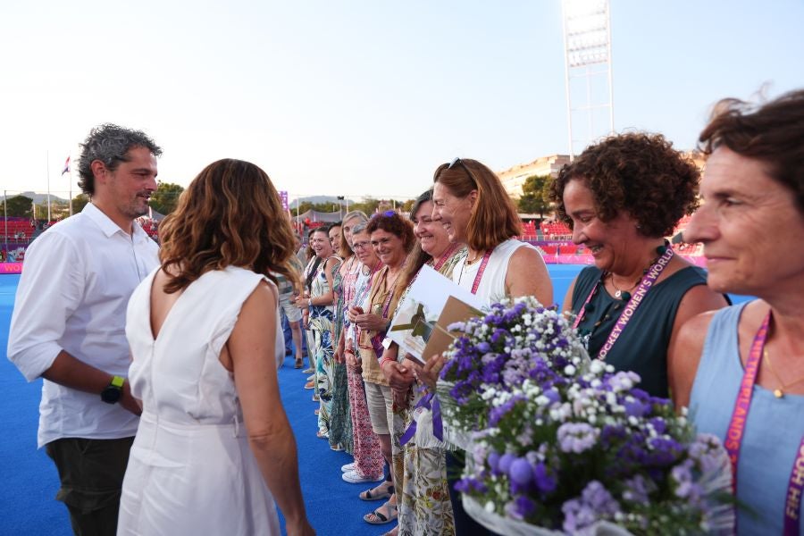 Fotos: El homenaje a las &#039;chicas de oro&#039;, en imágenes