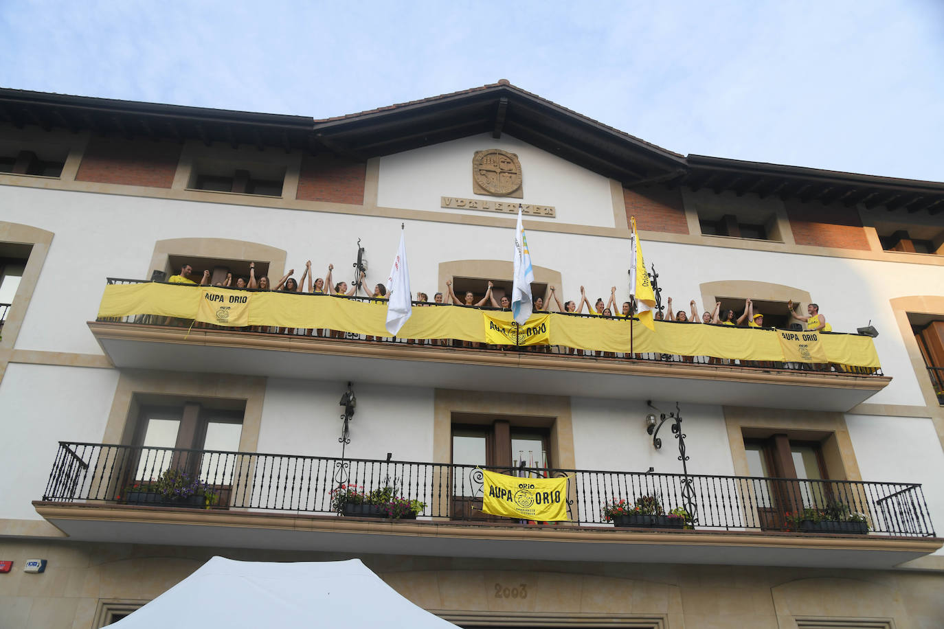 Fotos: Orio se vuelca con las campeonas