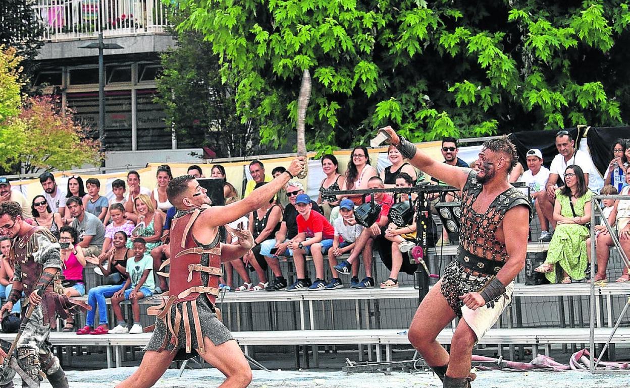 El pueblo de Oiasso ha revivido durante cuatro días en las calles de Irun. 