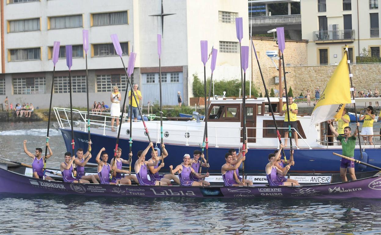 La Libia de San Pedro celebra su triunfo en Orio. 