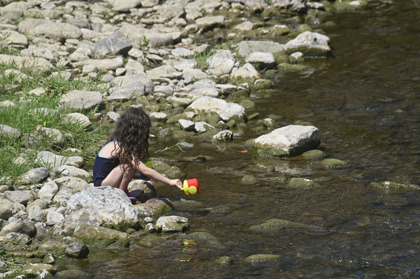 Fotos: Calor asfixiante en Gipuzkoa