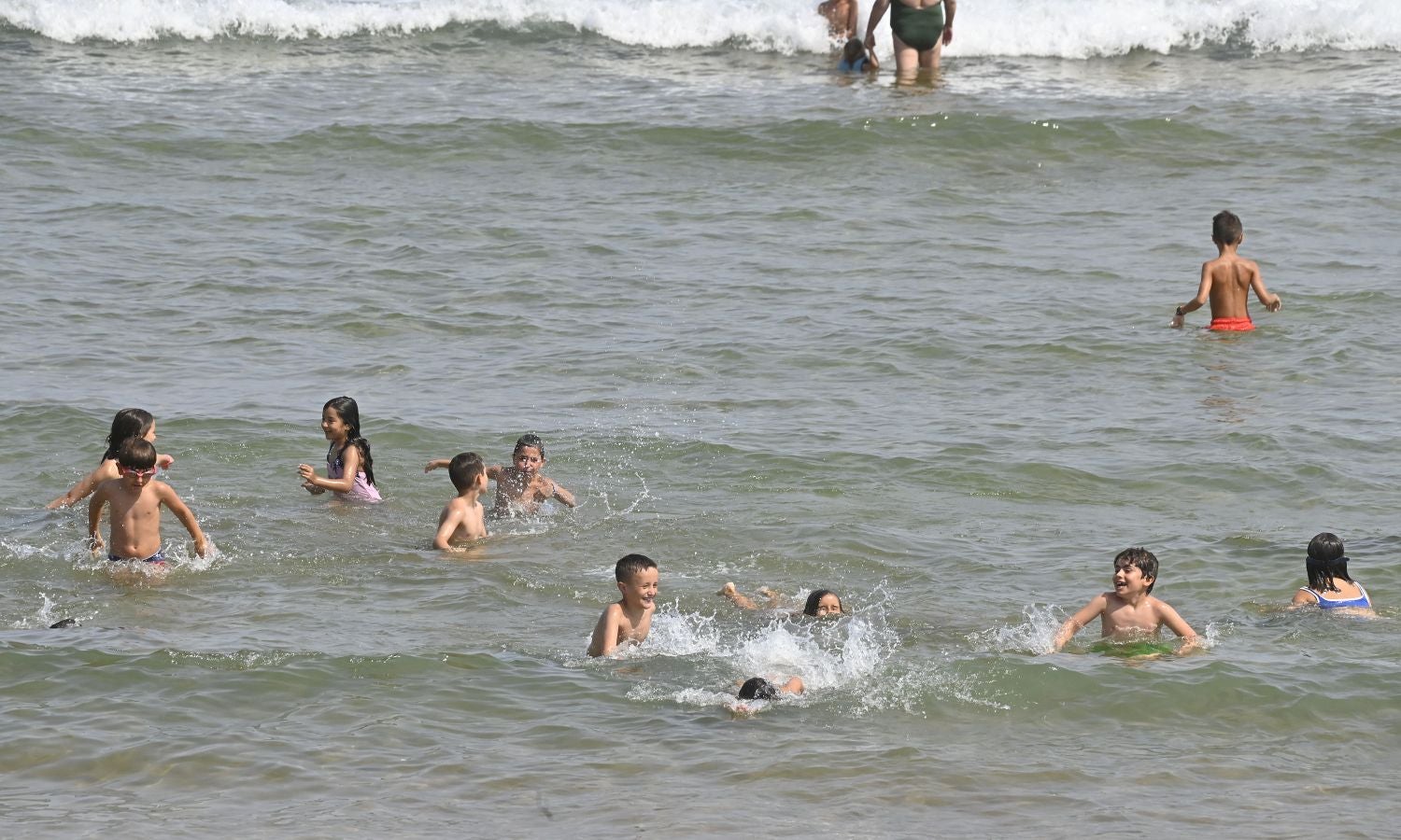 Fotos: Calor asfixiante en Gipuzkoa
