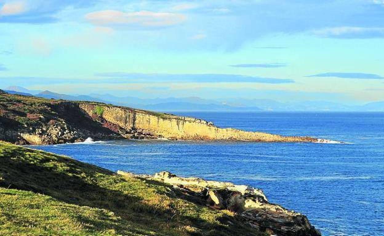 Monte Jaizkibel donde ha sido localizada la pareja de británicos. 