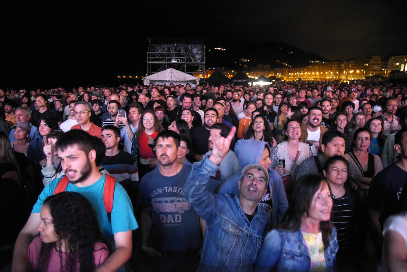 Fotos: Carolina Durante, en el escenario Keler