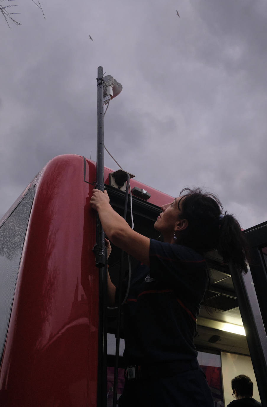 Fotos: Las imágenes del Puesto de Mando Avanzado