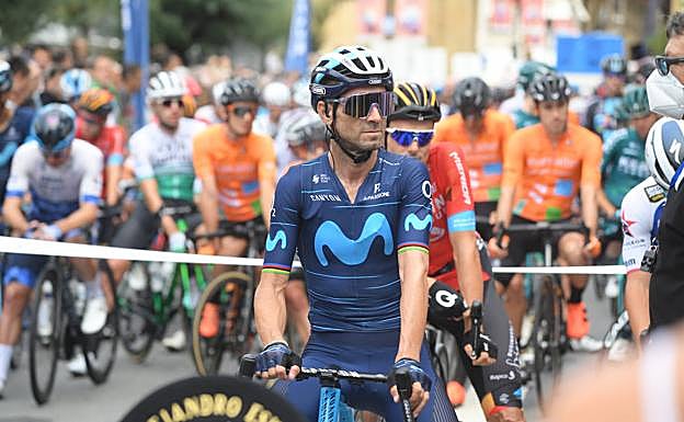 Imagen principal - Clásica de San Sebastián: Emotivo homenaje a Alejandro Valverde