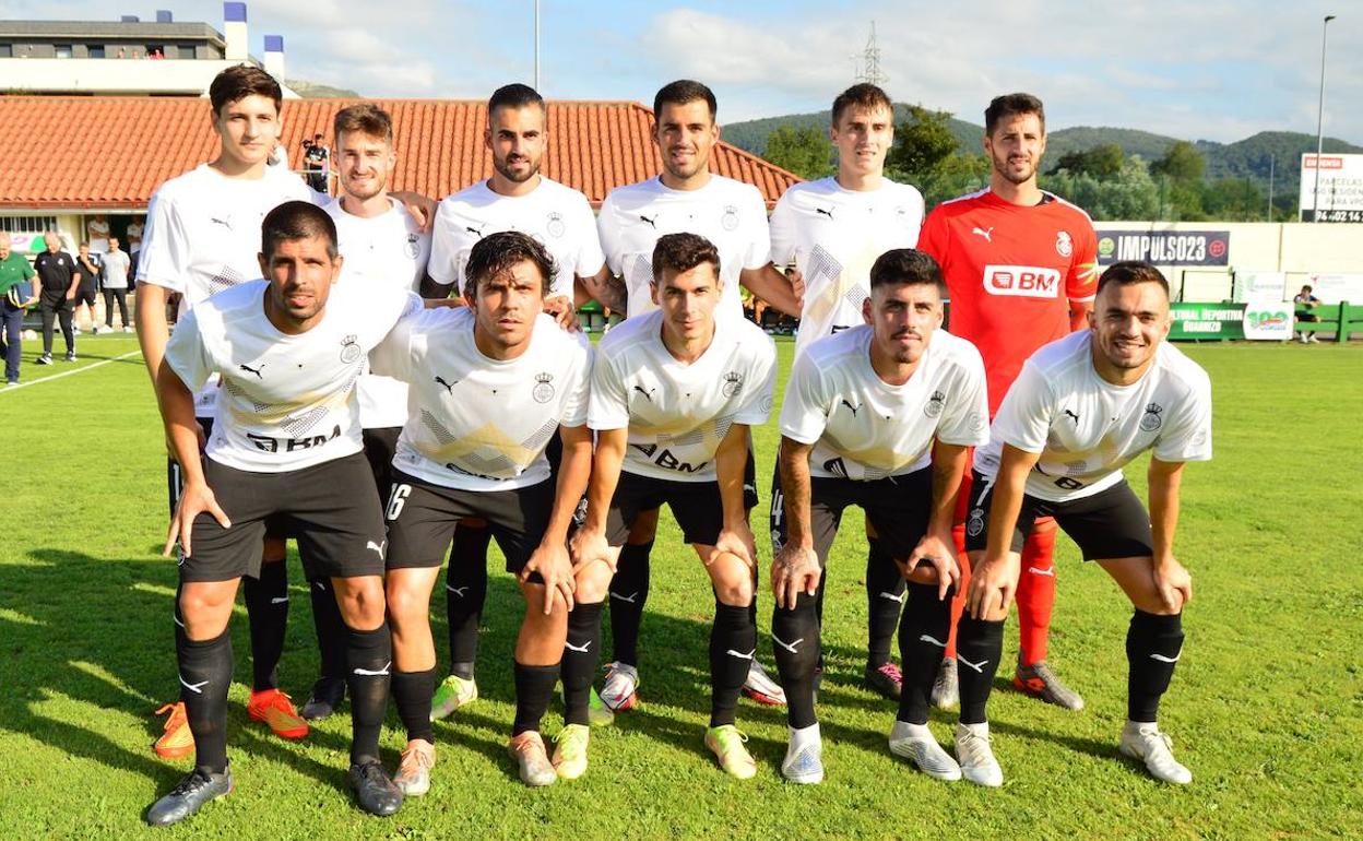 Once inicial que presentó el Real Unión ante el Real Madrid Castilla. 