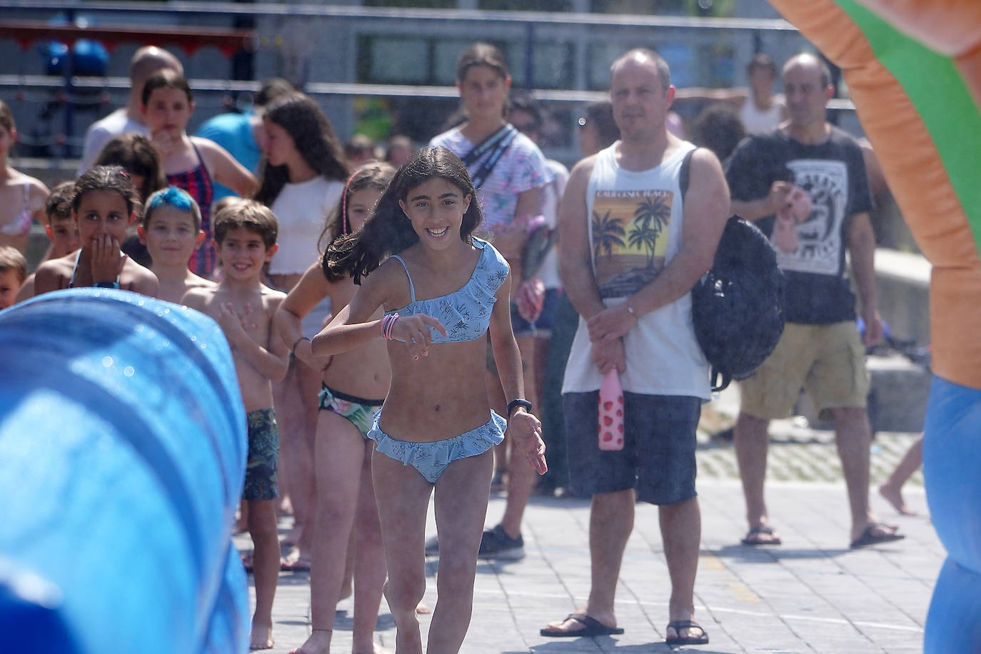 Fotos: Ekitaldiz jositako Xanistebanetako egun handia