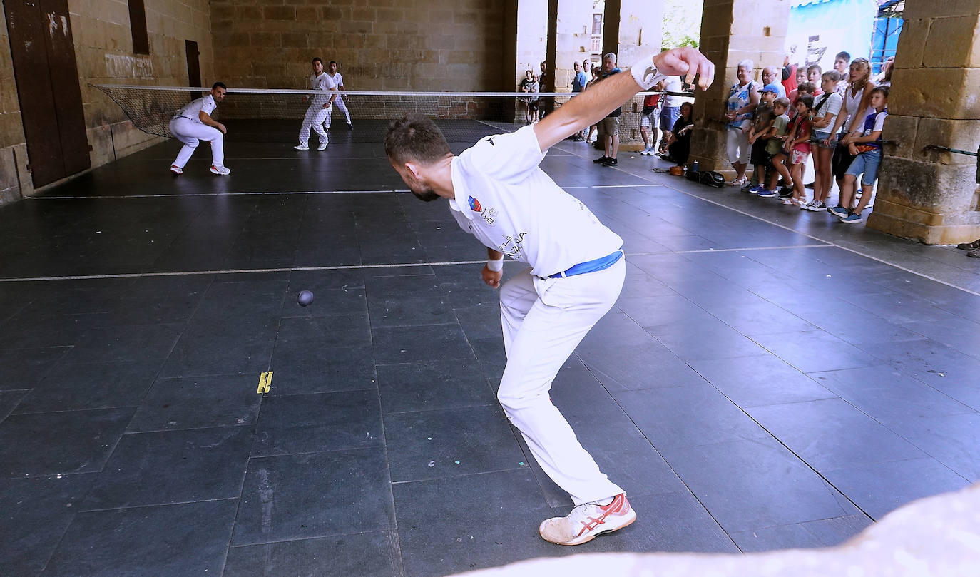 Fotos: Ekitaldiz jositako Xanistebanetako egun handia