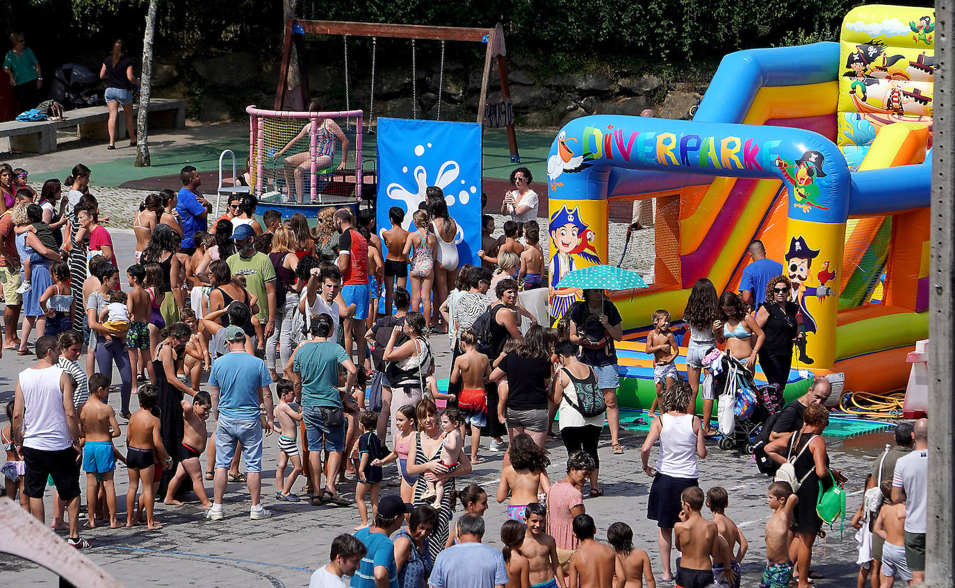 Fotos: Ekitaldiz jositako Xanistebanetako egun handia