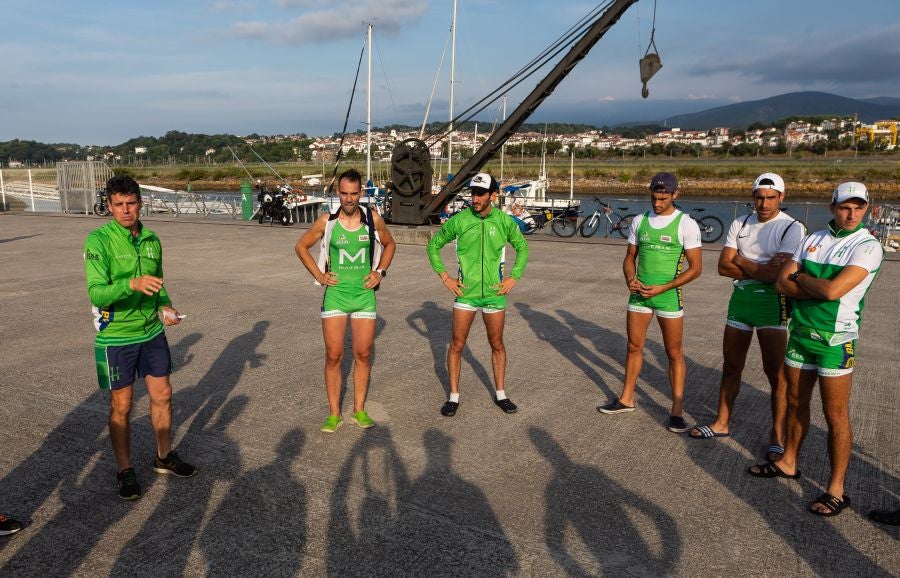 Fotos: DV acompaña a Hondarribia en un entrenamiento