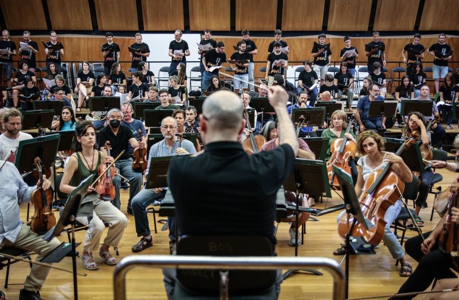 Fotos: Ensayo de &#039;La tabernera del puerto&#039;