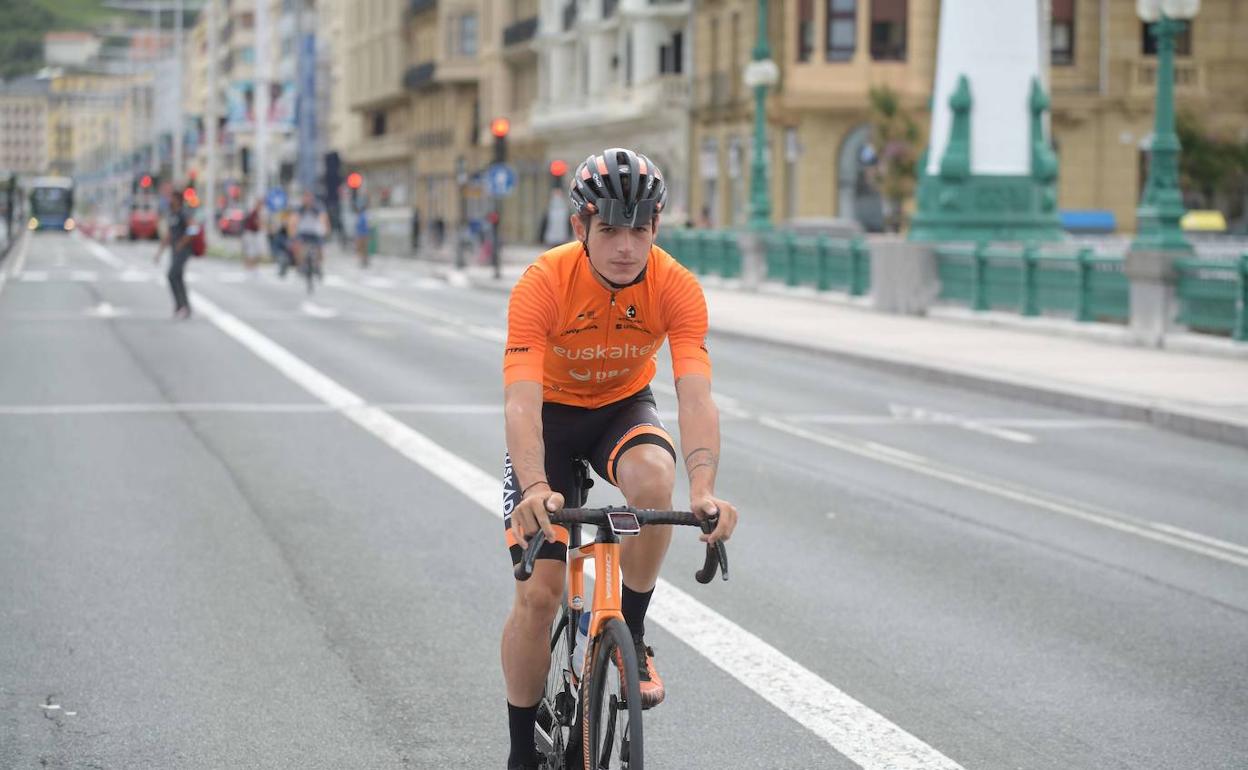 Ciclismo: Xabier Mikel Azparren (Euskaltel Euskadi) irá a los Campeonatos de Europa, pero no disputará la crono