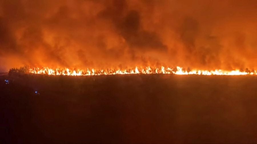 Fotos: El incendio de Landiras