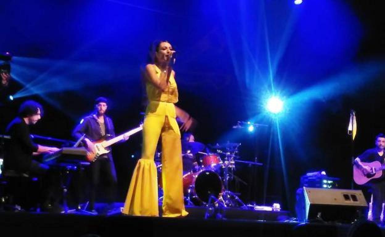 Ana Guerra estará hoy en concierto en Sagüés en plena Semana Grande de Donostia. 