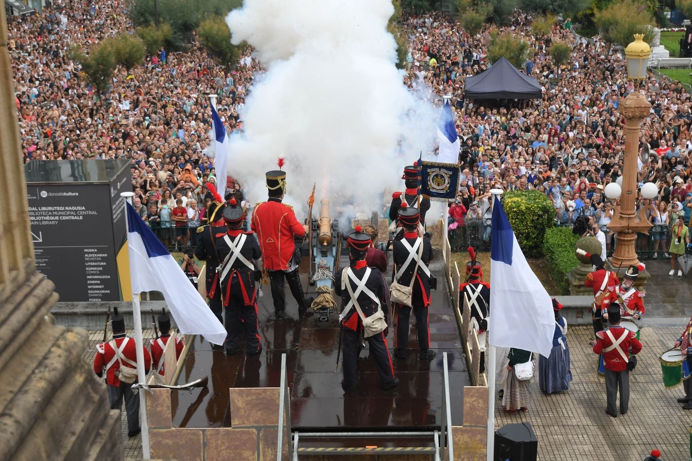 Fotos: Las mejores imágenes del cañonazo de Semana Grande