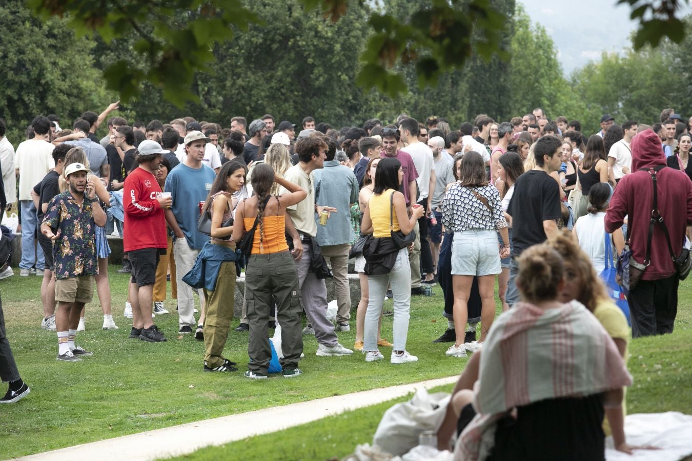 Fotos: Música electrónica con Dantz Point en Aiete