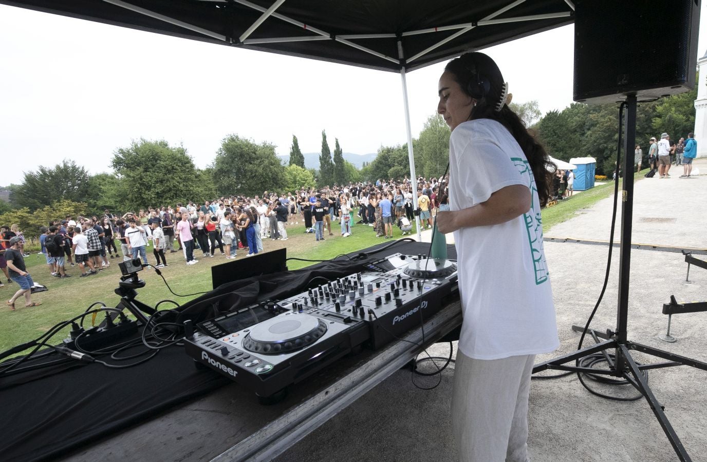 Fotos: Música electrónica con Dantz Point en Aiete