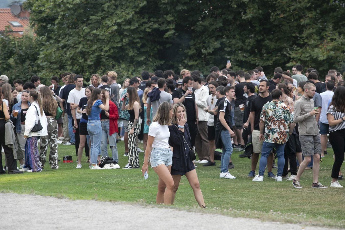 Fotos: Música electrónica con Dantz Point en Aiete