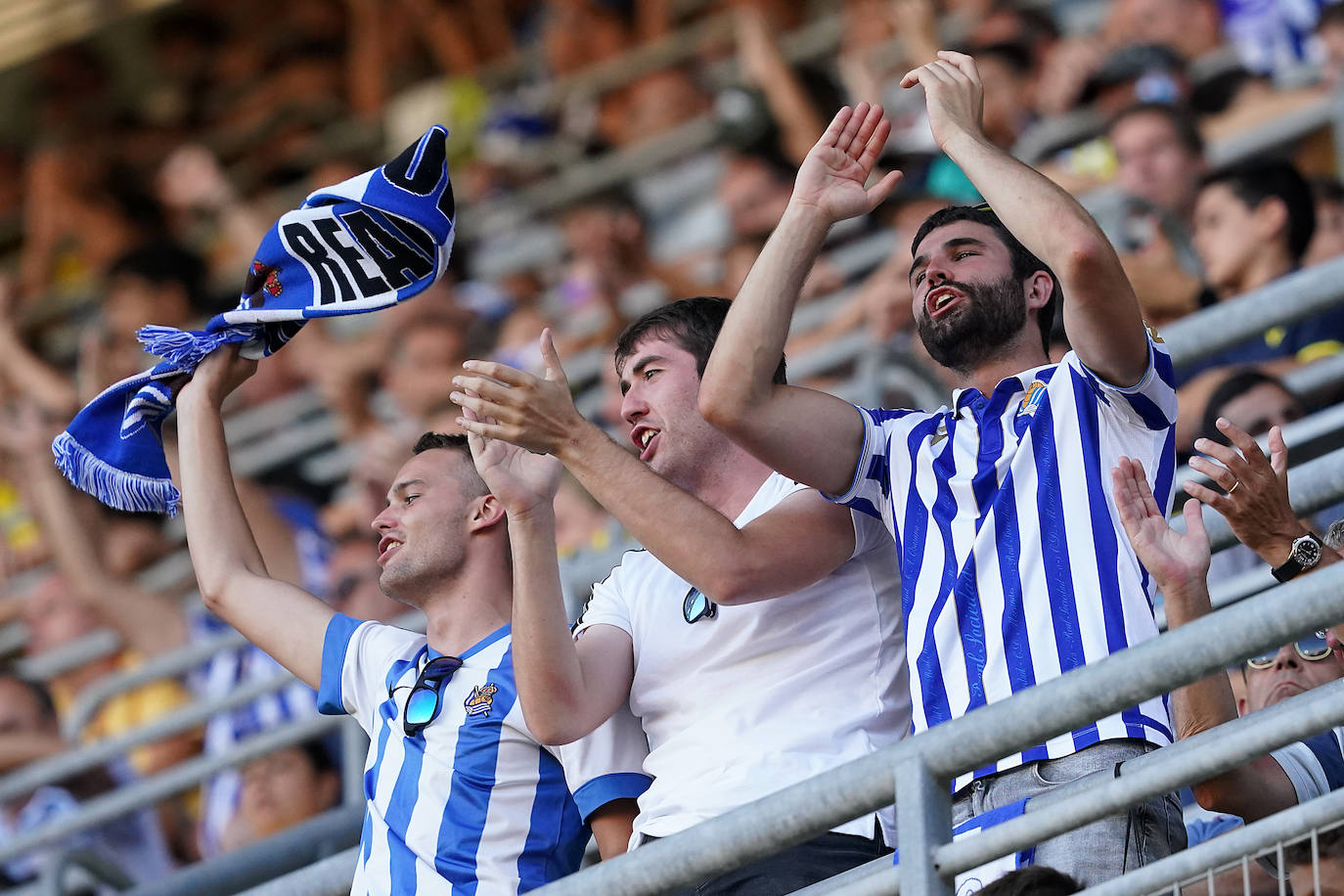 Fotos: Las imágenes del Cádiz - Real Sociedad