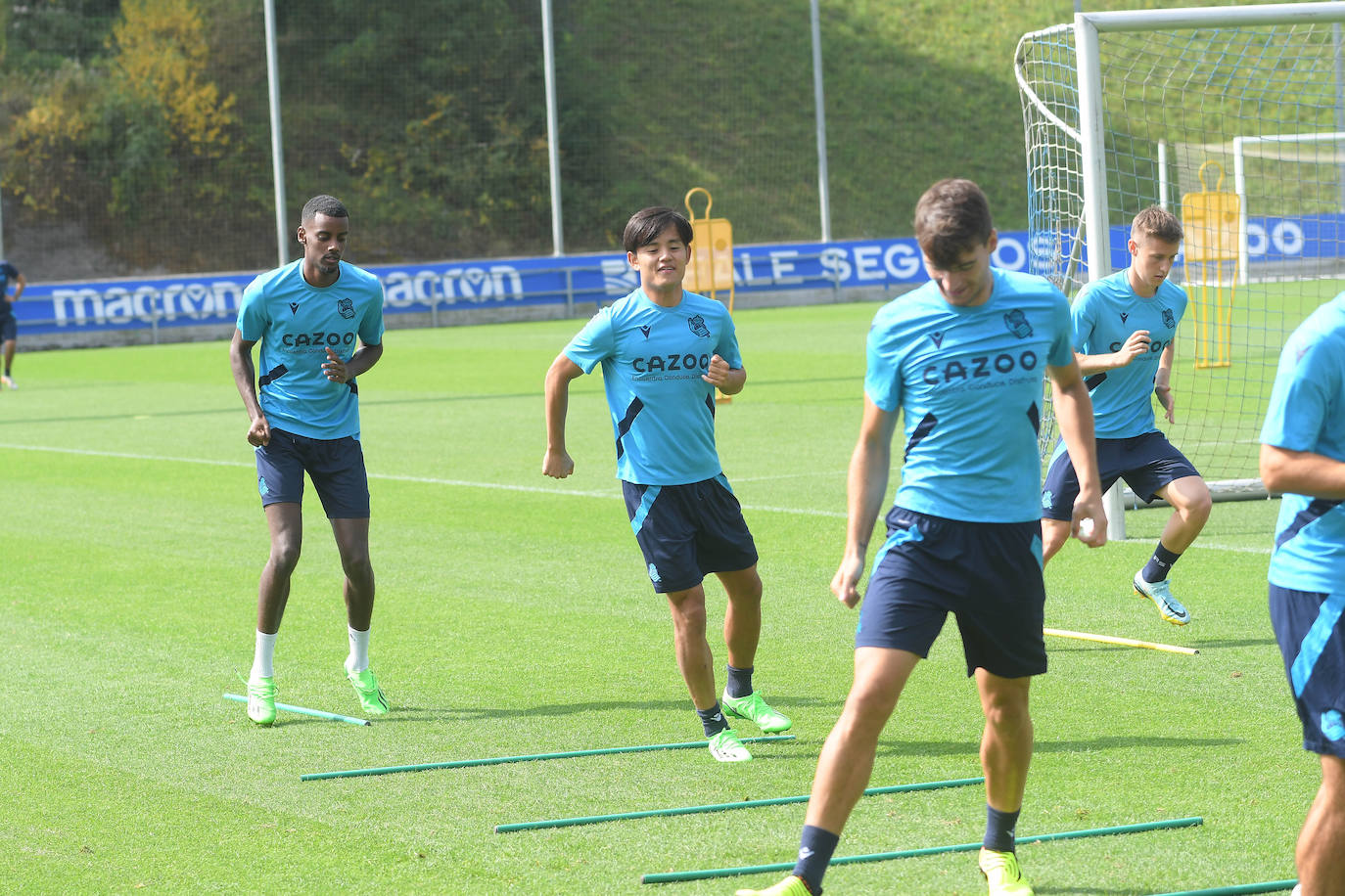 Fotos: Las mejores imágenes del entrenamiento de la Real Sociedad