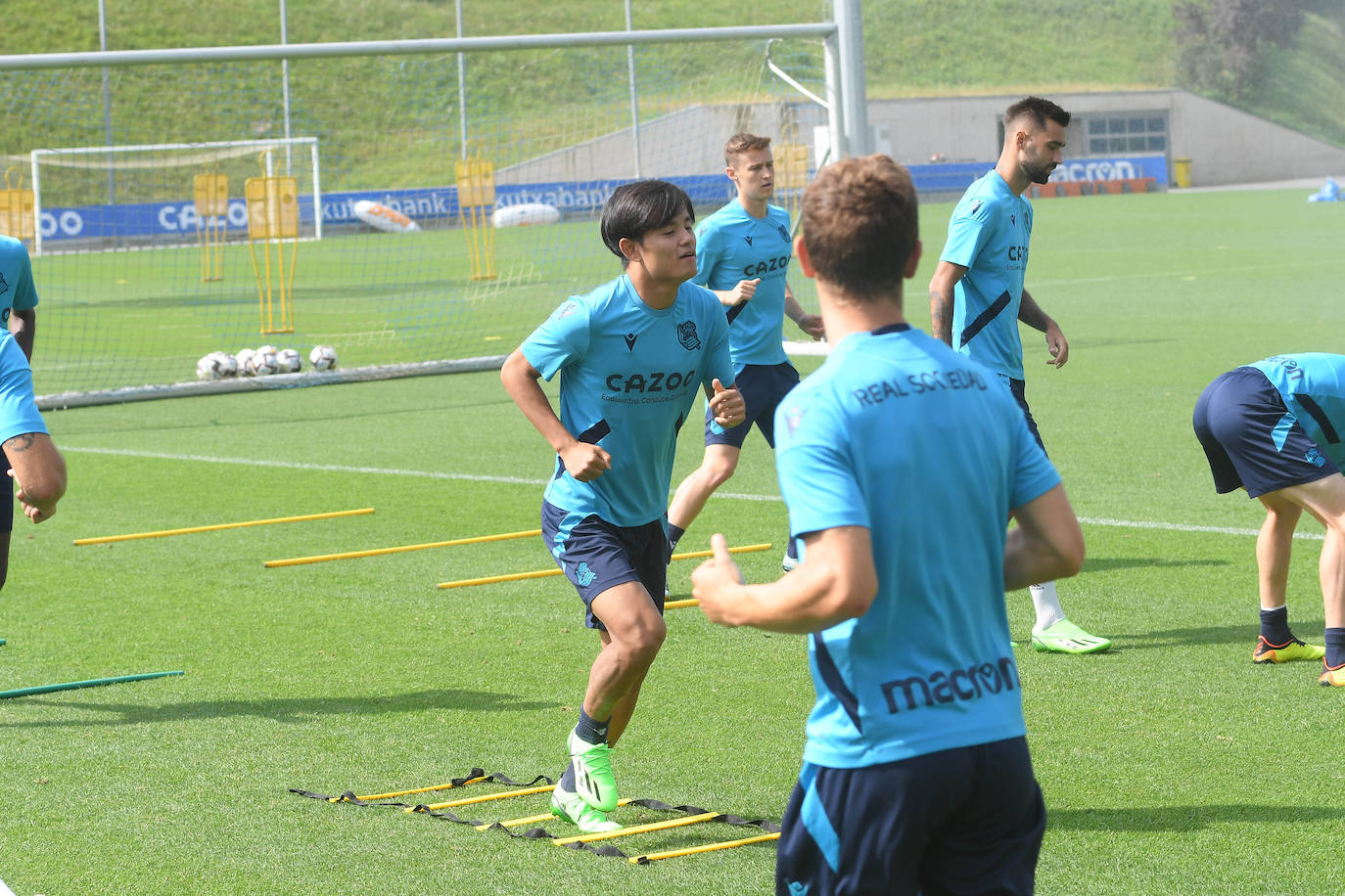 Fotos: Las mejores imágenes del entrenamiento de la Real Sociedad