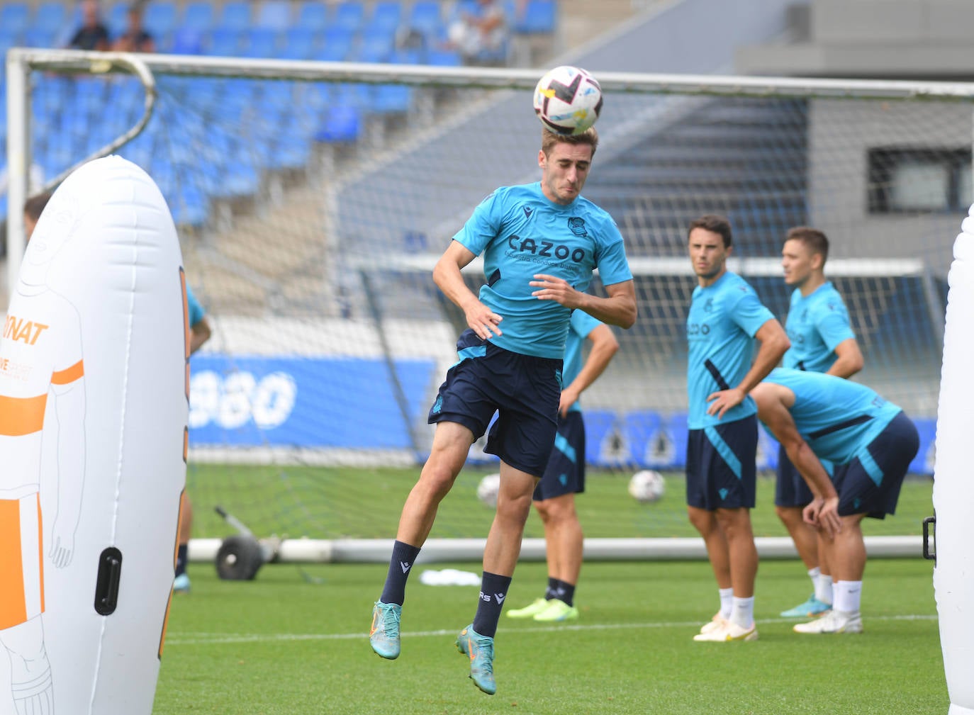 Fotos: Las mejores imágenes del entrenamiento de la Real Sociedad