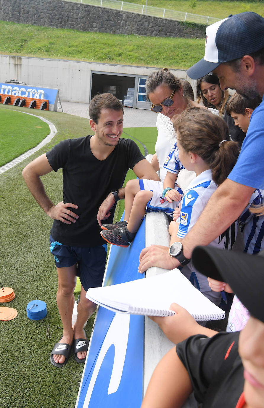 Fotos: Las mejores imágenes del entrenamiento de la Real Sociedad