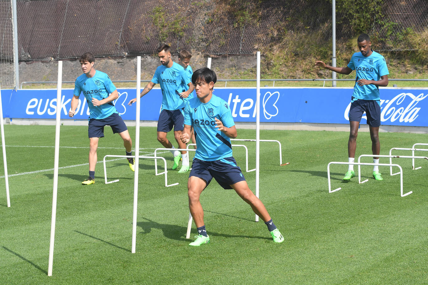 Fotos: Las mejores imágenes del entrenamiento de la Real Sociedad