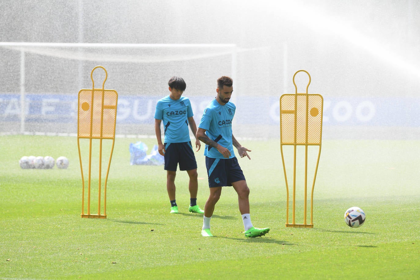 Fotos: Las mejores imágenes del entrenamiento de la Real Sociedad