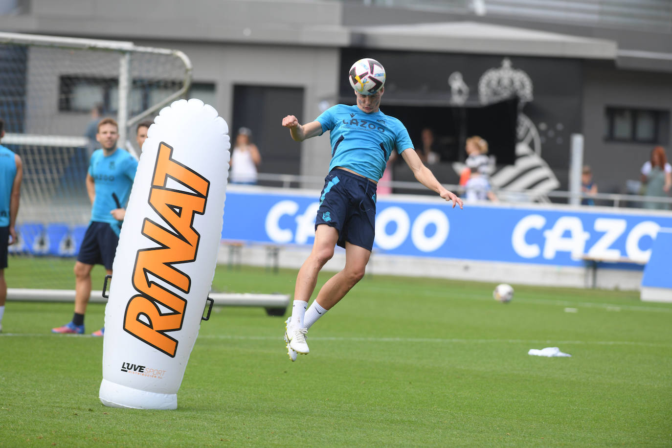 Fotos: Las mejores imágenes del entrenamiento de la Real Sociedad