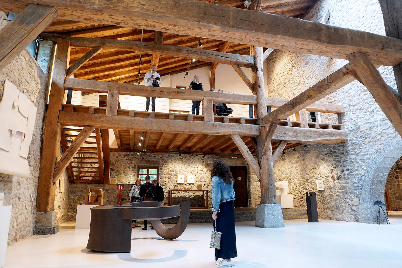 Fotos: Éxito de visitantes en Chillida Leku en vísperas de un aniversario muy especial