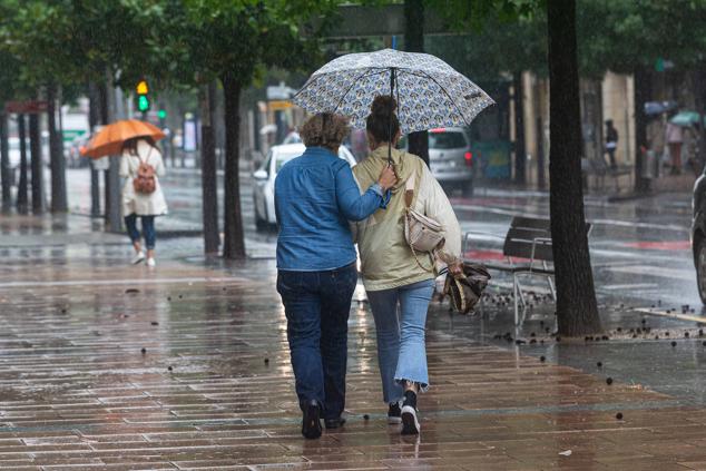 Fotos: Jornada de lluvias intensas en Gipuzkoa