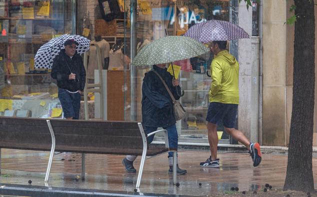 Fotos: Jornada de lluvias intensas en Gipuzkoa