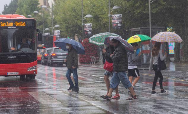 Fotos: Jornada de lluvias intensas en Gipuzkoa