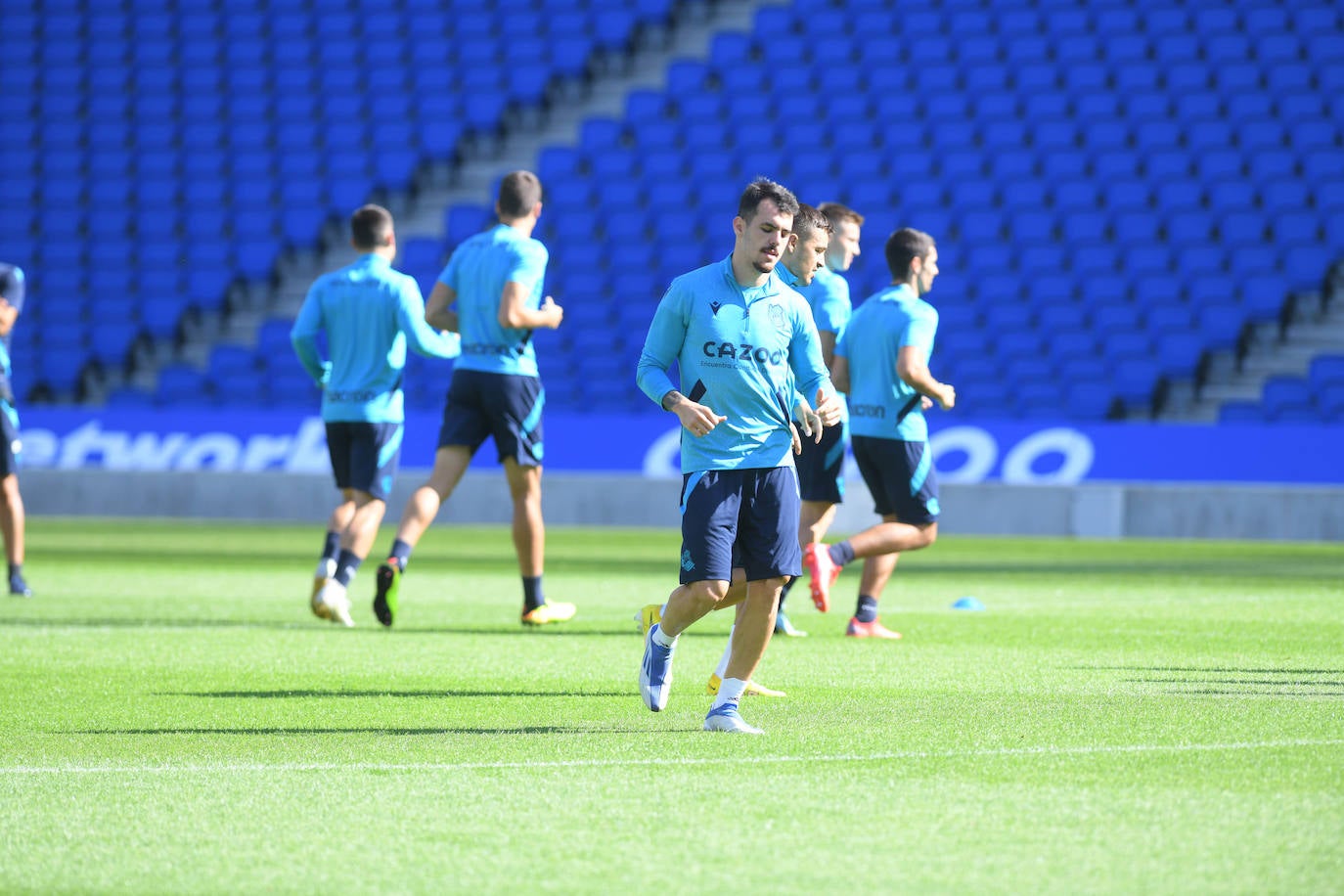 Fotos: Las mejores imágenes del entrenamiento de la Real Sociedad